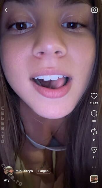 Full leaked Minicaryn page private photo