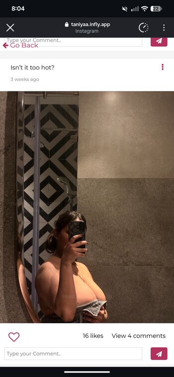 Full leaked Taniya private photo